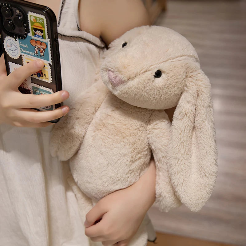 20/30/45cm Cute Plush Toy Stuffed Toy Rabbit Doll Babies Sleeping Companion Kawaii Plush Long Ear Rabbit Doll Children's Gift