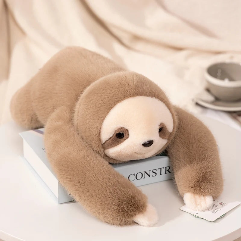 Kawaii Weighted Stuffed Animals Panda Bear Sloth Red Raccoon Dinosaur Koala Plush Pillow Kids Birthday Gift Home Room Decor