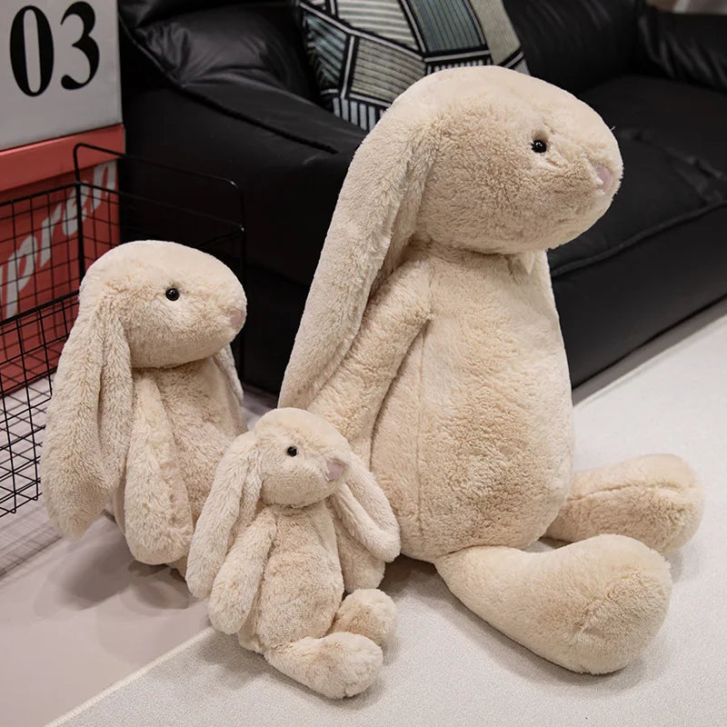 20/30/45cm Cute Plush Toy Stuffed Toy Rabbit Doll Babies Sleeping Companion Kawaii Plush Long Ear Rabbit Doll Children's Gift