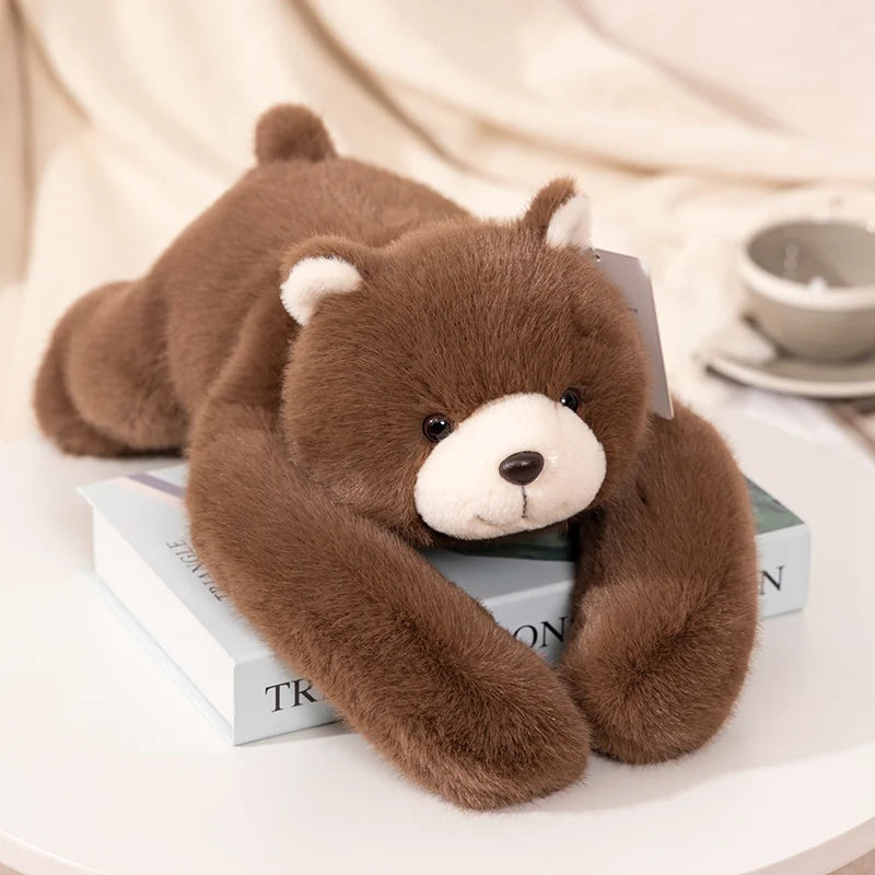 Kawaii Weighted Stuffed Animals Panda Bear Sloth Red Raccoon Dinosaur Koala Plush Pillow Kids Birthday Gift Home Room Decor