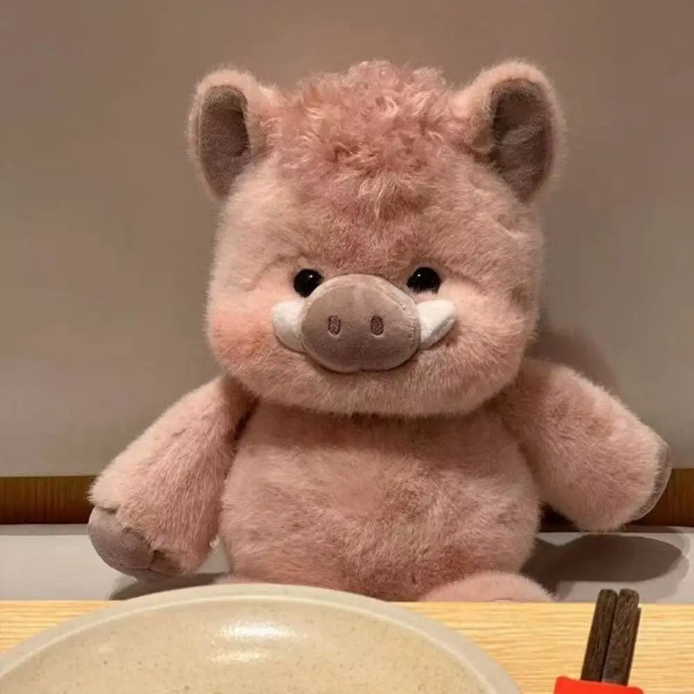 Soft Stuffed Animal Cute Scottish Cow Plushie Plush Toy for Nursery Decor Kids Gift